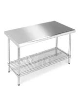 Seville Classics Nsf Steel Worktable