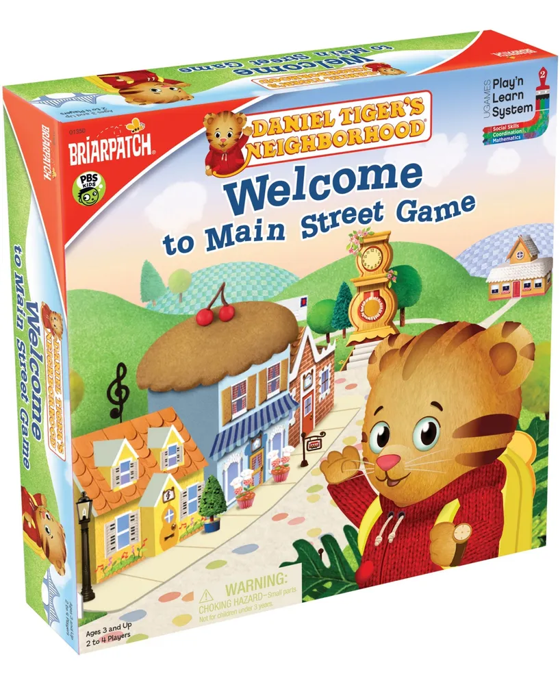 Daniel Tiger's Neighborhood Welcome to Main Street Game