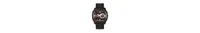 Earth Wood Scaly Wood Bracelet Watch W/Date Brown 46Mm