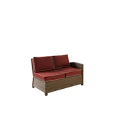 Bradenton Outdoor Wicker Sectional Right Corner Loveseat With Cushions