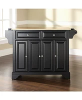 Lafayette Natural Wood Top Kitchen Island