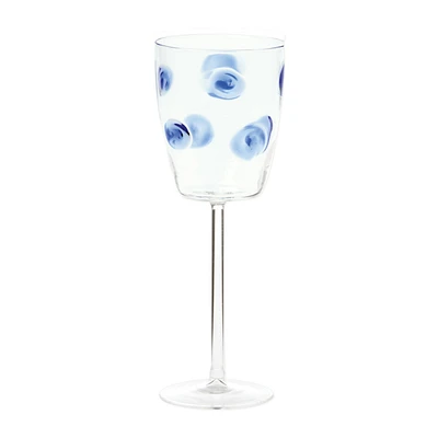 Vietri Drop Wine Glass