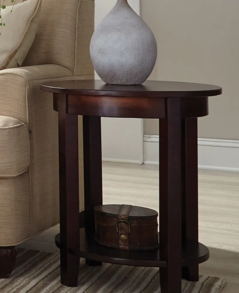 Shaker Cottage Round Accent Table