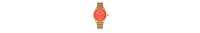 Bertha Quartz Abby Collection Gold And Red Stainless Steel Watch 33Mm