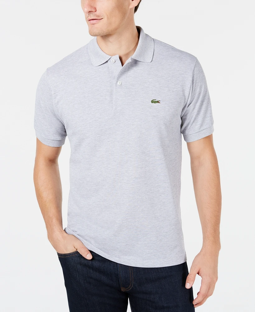 Lacoste Men's L.12.12 Classic-Fit Short-Sleeve Pique Polo Shirt