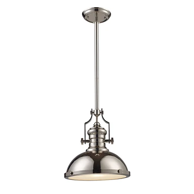 Elk Lighting Chadwick Pendant in Satin Nickel