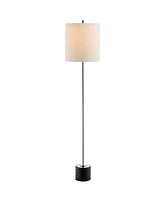 Jonathan Y Levitt 60.5" Marble,Metal Led Floor Lamp