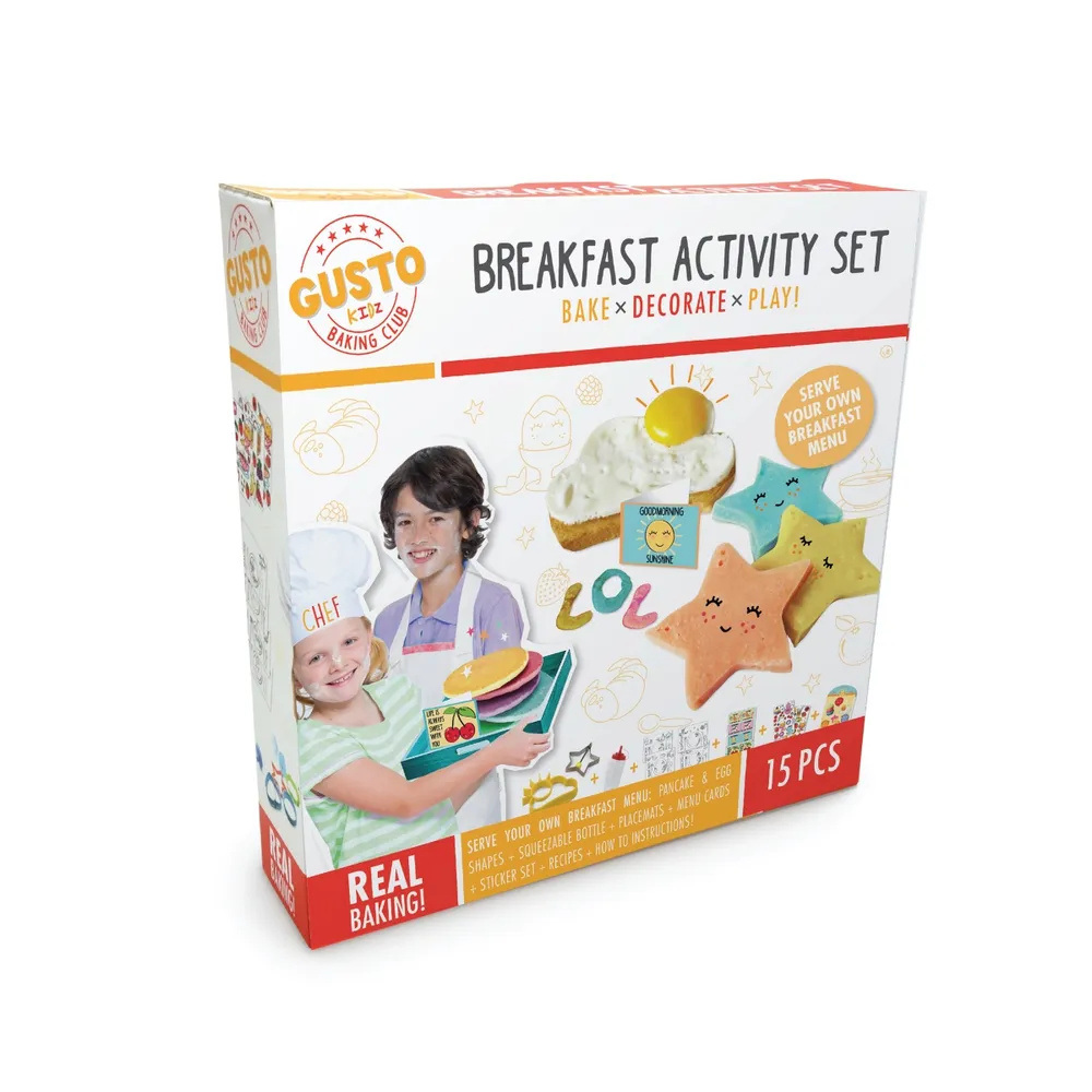Gusto Breakfast Activity Set Bake, Decorate, Play