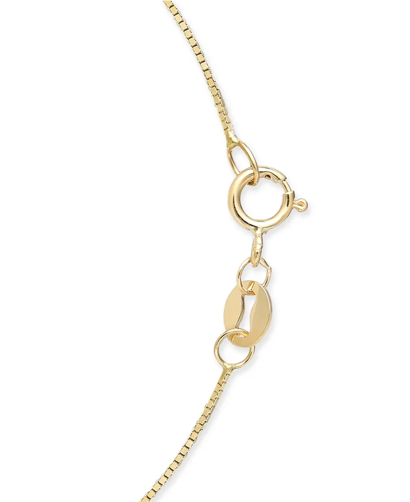 Baroque Cultured Freshwater Pearl (13mm) & Diamond Accent 18" Pendant Necklace in 14k Gold