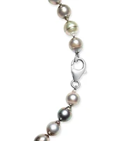 Multi-Pearl (8-11mm) Graduated Strand 35-36" Necklace