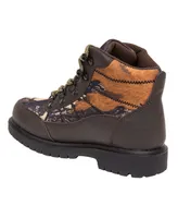 Deer Stags Little and Big Boys Water Resistant Camo Hiker Boot