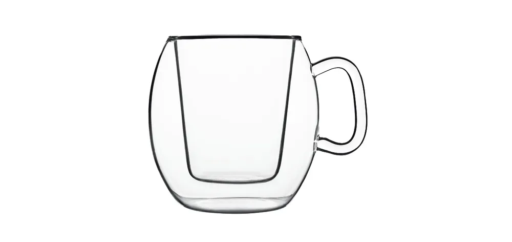 Luigi Bormioli 10.25 oz. Thermic Caf Supremo Mug, Set of 2