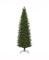 7.5' X 38" Eagle Frasier Slim Artificial Christmas Tree Features 2222 Pe/Pvc Tips