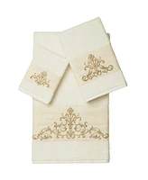 Linum Home Scarlet 3-Pc. Embellished Towel Set