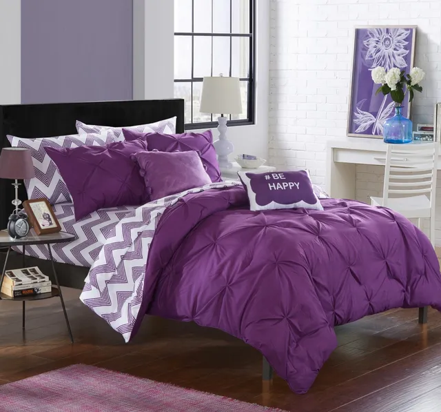 Chic Home Liberty 9 Piece New York Theme Reversible Comforter Set Bedding