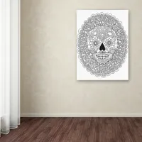 Hello Angel 'Candy Skull' Canvas Art, 14" x 19"