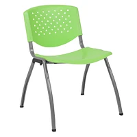 Hercules Series 880 Lb. Capacity Plastic Stack Chair With Titanium Frame