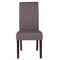 Greenwich Series Light Gray Fabric Parsons Chair