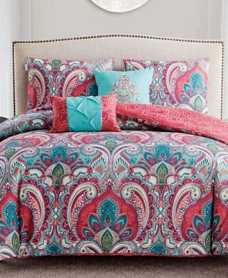 Closeout Vcny Home Casa Real Reversible Duvet Cover Set Collection