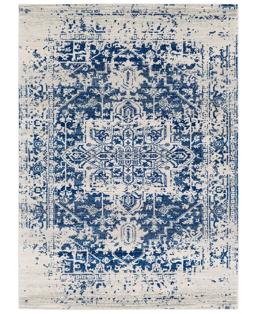 Livabliss Harput Hap-1021 Dark Blue 3'11" x 5'7" Area Rug