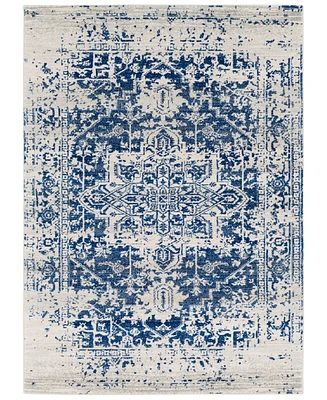 Livabliss Harput Hap-1021 Dark Blue 6'7" x 9' Area Rug