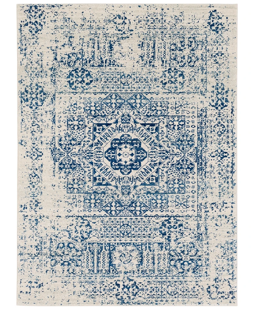 Livabliss Harput Hap-1025 Dark Blue 5'3" x 7'3" Area Rug