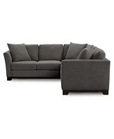 Elliot Ii 108" Fabric 2-Pc. Sleeper Sofa Sectional, Created for Macy's