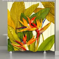 Tropical Bird Shower Curtain