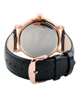 Disney Mickey Mouse & Minnie Mouse Men's Shinny Rose Gold Vintage Alloy Watch