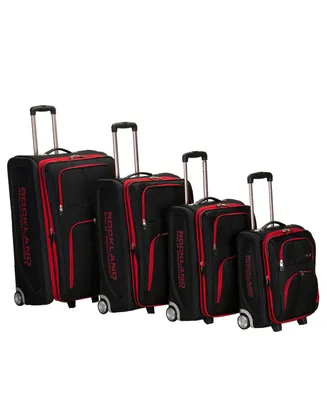 Rockland Varsity Polo 4-Pc. Softside Luggage Set