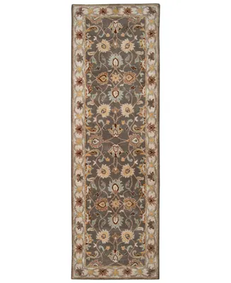 Livabliss Caesar Cae-1005 Charcoal 2'6" x 8' Runner Area Rug