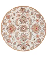 Livabliss Caesar Cae-1029 Blush 4' Round Area Rug