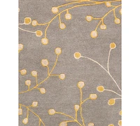 Livabliss Athena Ath-5060 Taupe 2'6" x 8' Runner Area Rug