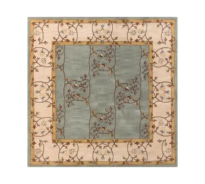 Livabliss Caesar Cae-1100 Sage 4' Square Area Rug