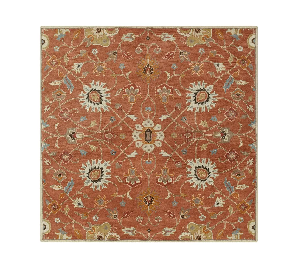 Livabliss Caesar Cae-1119 Clay 4' Square Area Rug