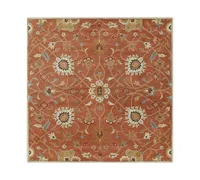 Livabliss Caesar Cae-1119 Clay 4' Square Area Rug