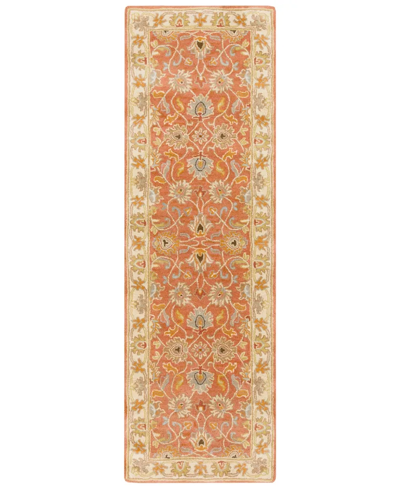 Livabliss Caesar Cae-1124 Camel 2'6" x 8' Runner Area Rug