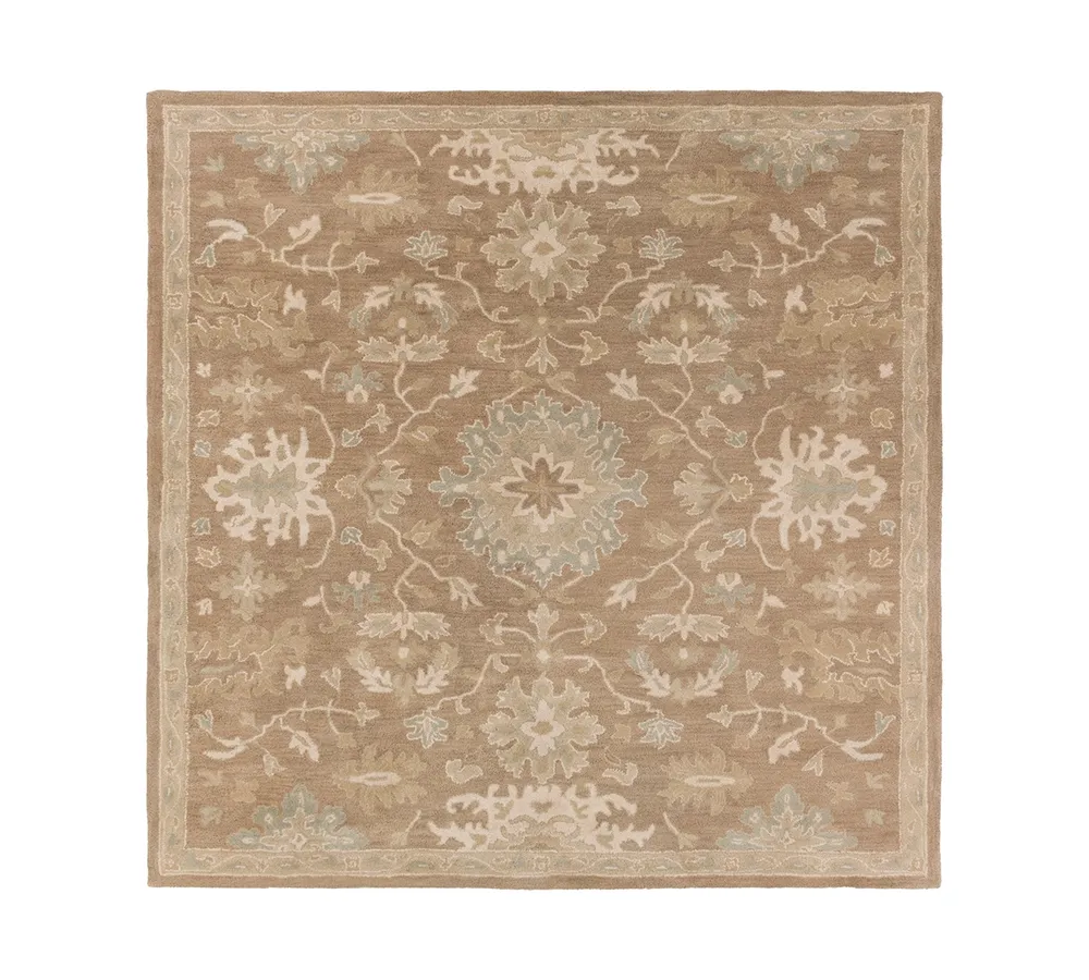 Livabliss Caesar Cae-1149 Camel 4' Square Area Rug