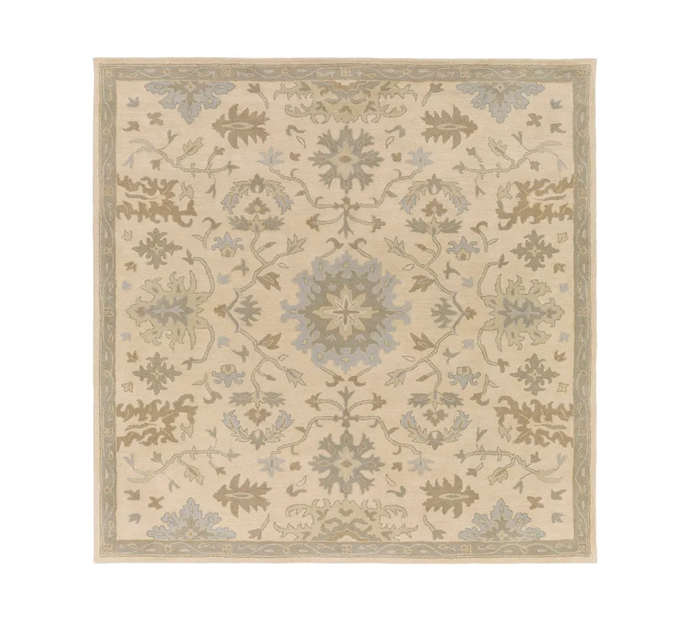 Surya Caesar Cae-1161 Beige 8' Square Area Rug