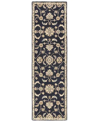 Livabliss Caesar Cae-1164 Ink 2'6" x 8' Runner Area Rug