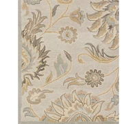 Livabliss Caesar Cae-1192 Light Gray 5' x 8' Area Rug