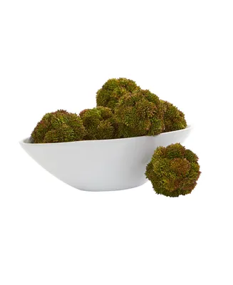 Nearly Natural 4-In. Sedum Artificial Succulent Artificial Spheres, Set of 6