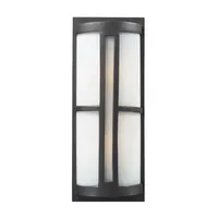 Trevot 2-Light Outdoor Sconce in Graphite