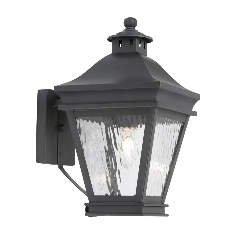 Artistic Ltg-Wall Lantern, Charcoal