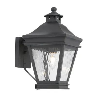 Artistic Ltg-Wall Lantern, Charcoal