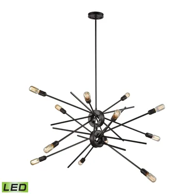 Xenia 12 Light Chandelier in Oil Rubbed Bronze