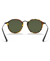 Ray-Ban Sunglasses, RB2447 Round Fleck