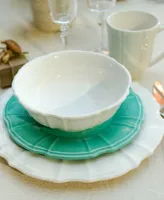 Euro Ceramica Chloe White Dinnerware Collection