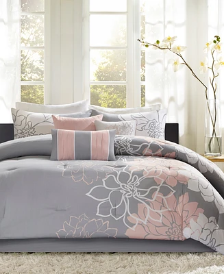 Madison Park Lola 6-Pc. Comforter Set, Twin/Twin Xl