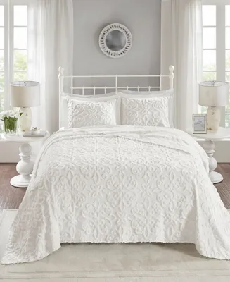 Madison Park Sabrina Tufted Chenille 3-Pc. Bedspread Set, King/California King